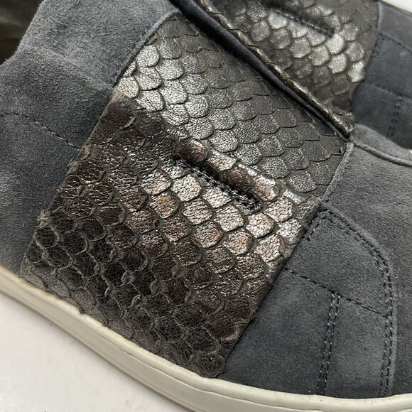 Johnston & Murphy Women's Pewter Gray Slip-On Sneakers Size 9 - Picture 8 of 15